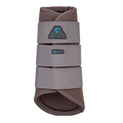 Shires ARMA NX-MAX Brushing Boots - color: Brown, size: Cob