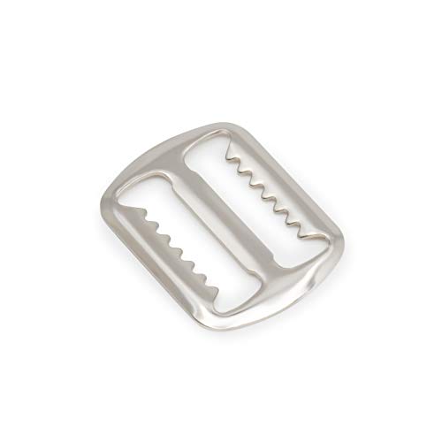 Dritz 2-65 Vest Buckles, Nickel, 3/4-Inch 2-Count - color: Nickel