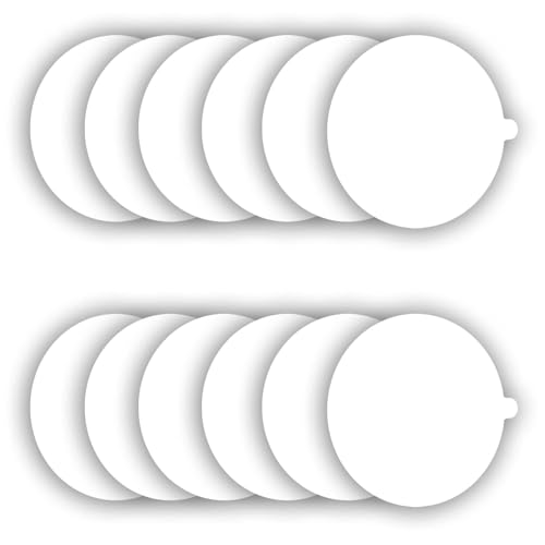 Flea Trap Refill Discs 7.1 Inch Replacement Glue Boards for Most Models Flea Traps for Inside Your Home, 12 Pack - style: 12 Pack