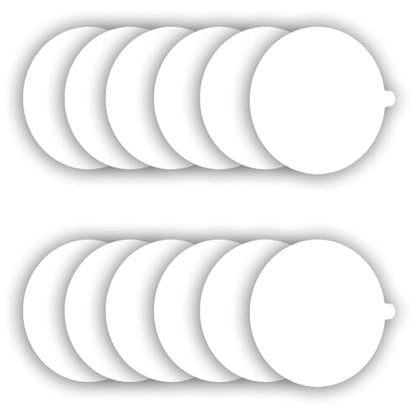 Flea Trap Refill Discs 7.1 Inch Replacement Glue Boards for Most Models Flea Traps for Inside Your Home, 12 Pack - style: 12 Pack