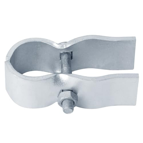 8 Pack Horse Panel Clamps for Wood Boards, Fits 1-5/8" OD Corral Tubing | 3/16" Thick
