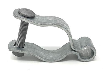 Pressed Steel Chain Link Fence Frame Hinge w/Bolt - (2 Sets Pack) (1-5/8") - size: 1-5/8 Inch