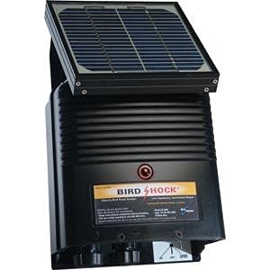 Bird Barrier Solar Charger – 12Vdc Solar Power Bank with Bottom Connectors – Powers 1000ft Track – User-Friendly On Off Switch – Ideal Solar Battery Charger for Smaller Projects - size: 1000 ft. Solar