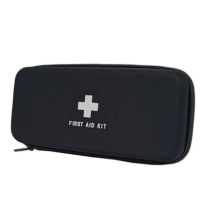 First Aid Hard Case Empty First Aid Hard Case First Aid EVA Medicine Red Medical Bag for Home Health Emergency Pets Dog First Responder Camping Outdoors (Rectangle 10.4x4.7x2.4”) - size: Rectangle 10.4x4.7x2.4”