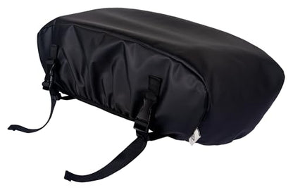 Eudora Waterproof Small Winch Cover for 2500-5500 lb Electric Winches | Heavy-duty vinyl sheds rain, resists UV, frost, dust; elastic hem and straps secure ATV UTV trailer winches against wind