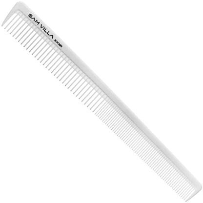 Sam Villa Artist Series Professional Detailing & Hair Parting Comb - color: Ivory