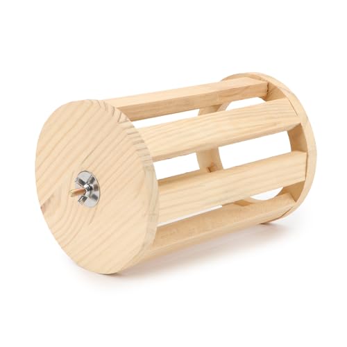 Rabbit Hay Feeder Rack Wooden Food Manger Grass Holder for Small Pets Bunny Chinchilla Guinea Pigs