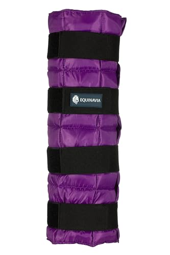 Equinavia Cool Relief Therapy Equine Ice Boots for Horses-Gel Cooling Wraps - color: Purple