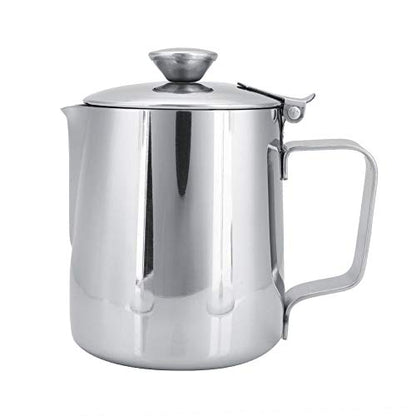 Espresso Accessories,Milk Frothing Pitcher,Milk Pitcher,Milk Frother and Steamer,Frothing Pitcher,Coffee Steaming Pitcher Milk Frothing Mug with Lid 1500mL