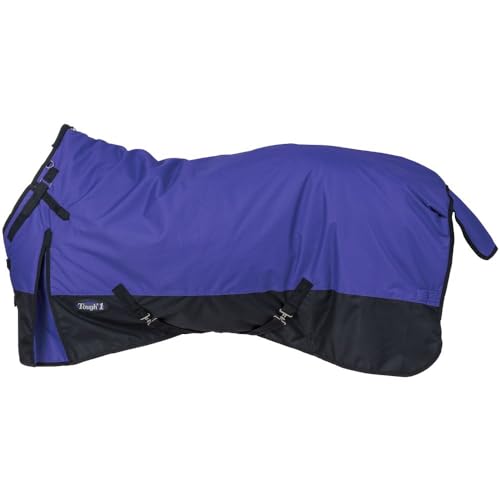 TOUGH1 600D Turnout Blanket with SNUGGIT, Purple, 81-in - color: Purple, size: 81