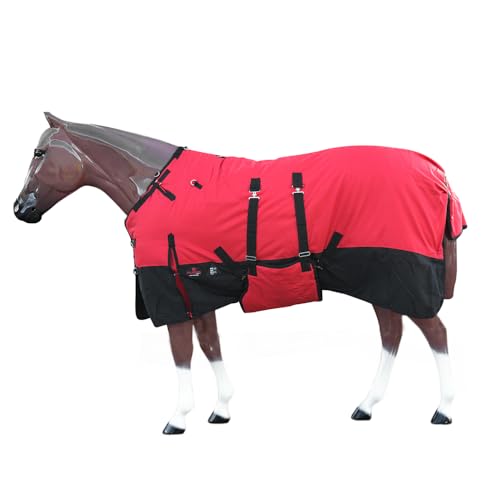 Winter Horse Blanket 600D Waterproof - Hilason Turnout Sheet - size: 78 In