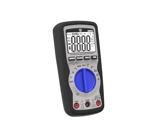 Westinghouse 600V True RMS Auto-Ranging Digital Multimeter, AC/DC Voltmeter & 10A Current, Continuity, Frequency, Temperature, Diode, Ohm, Resistance, Capacitor Tester, Large Screen - style: 600V Large Screen