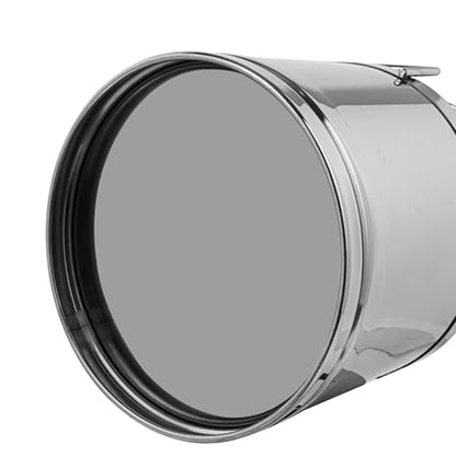 30L/8Gal Stainless Steel Milk Can, Milk Transport Can, Jug Wine Pail Bucket Bottle, Liquid Container Storage Barrel with Strong Silicone Sealed Lid, Stainless Steel Sealed Tank - size: 30L/8Gal