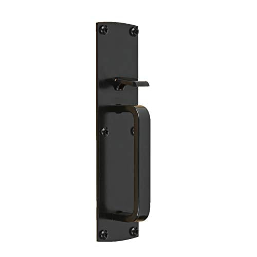 National Hardware Gate Thumb Latch, Steel, Black WeatherGuard™ Finish - size: 1 Count (Pack of 1)