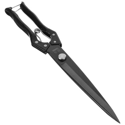 Manual Sheep Shears 13.78 Inch Carbon Steel Animal Hair Clippers with Ergonomic Handle for Efficient Sheep Goat Cow Grooming and Farm Use