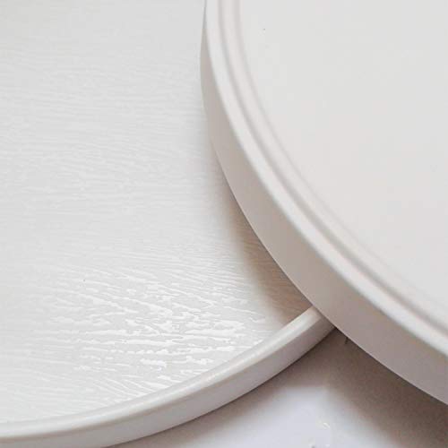 Reptile Water Food Dish Bowl Turtle Feeder Tortoise Feeding Dish Container (M, White) - color: White, size: M