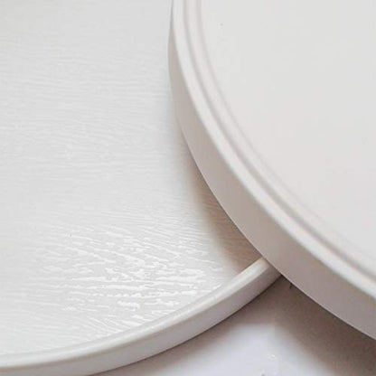 Reptile Water Food Dish Bowl Turtle Feeder Tortoise Feeding Dish Container (M, White) - color: White, size: M