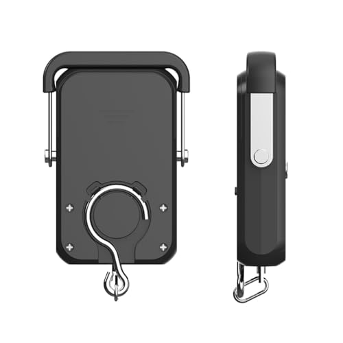 Klau Portable Rechargeable Luggage Hanging Scale,60 kg/120 lb, Black | Heavy Duty, Wide Handle, For Home Farm Hunting Outdoor