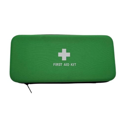 First Aid Hard Case Empty, Green BB EVA Medical Bag for Home, Health, Camping, Outdoors (10.4x4.7x2.4 inches) - color: Green BB