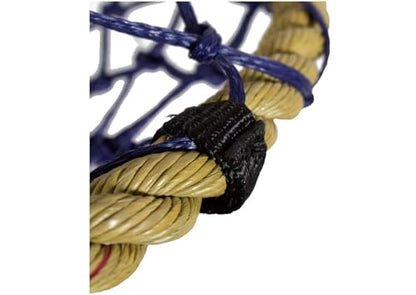 Derby Originals Quik-Fil 48” Slow Feed Poly Rope Hanging Hay Net with 2x2” Holes - color: Dark Black