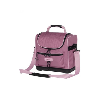 LeMieux Elite Pro Grooming Bag - Horse Grooming Bag - Strong Waterproof Denier Outer - Padded Adjustable Shoulder Strap - One Size - color: Mallow