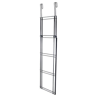 EASY-UP 5 Tier Interchangeable Saddle Rack System for Horse Enthusiasts | Strong Steel Construction | Black Powder Coated | Ideal for Western & English Saddles | Customizable & Portable Design - style: Wall Mount