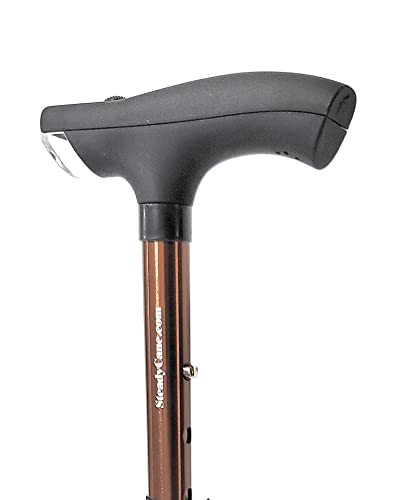 SteadyCane Self-Standing Cane 4 Feet and Light Hurry Before They are Gone - color: Bronze
