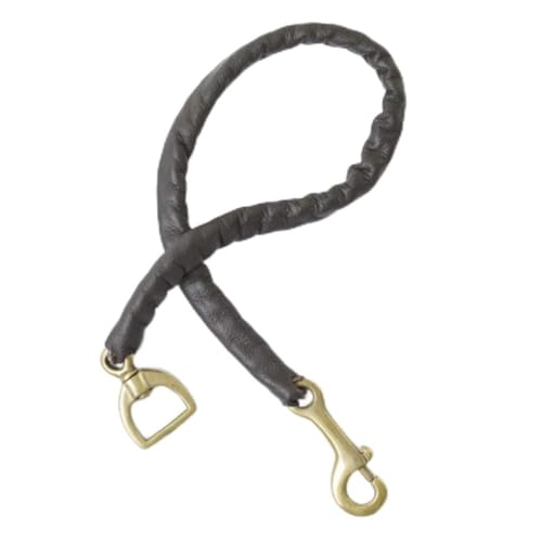 Centaur Leather Covered Stud Chain