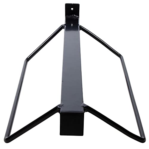 EASY-UP Single Mount Saddle Rack | Universal Design | Durable & Safe Storage | Black Coating | Easy to Mount | Additional Storage Compatible