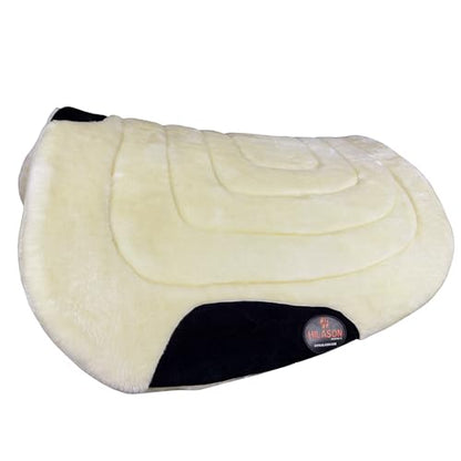 HILASON Western Endurance All Purpose Horse Fleece Saddle Pad - color: White