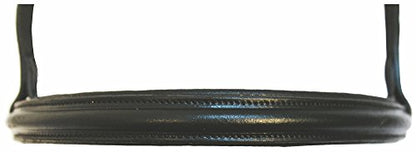 Henri de Rivel Pro Padded Dressage Bridle with Web Reins - color: Black, size: Cob
