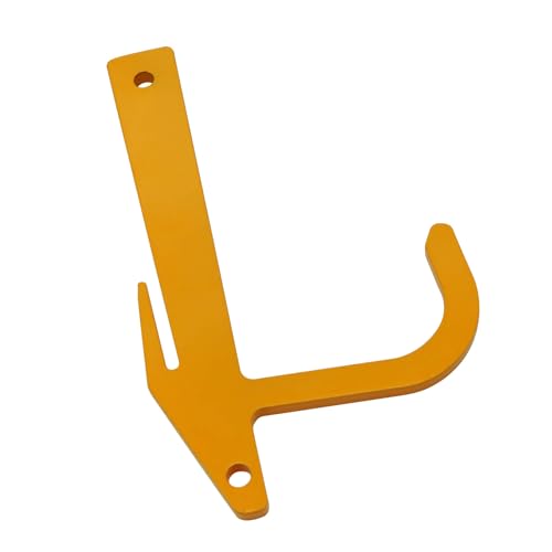 5 Packs Chain Link Banana Clip, Hook Loop Mesh Tools, Metal Fence Stretcher Tensioning, Top Rail Clamp Hanging for Fixed Chain Link