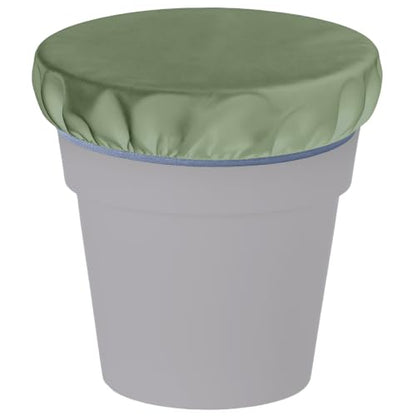 2-5 Gallon Horse Bucket Cover, Waterproof Horse Feed Bucket Cover, Lightweight and Easy to Use (Excluding Bucket, Olive Green) - color: Olive Green