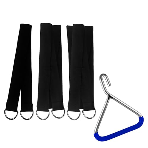 SURGICAL ONLINE 4-Piece OB Calf Pulling Strap Set – Veterinary Cattle Delivery Equipment – Livestock Assistance Aid for Difficult Births