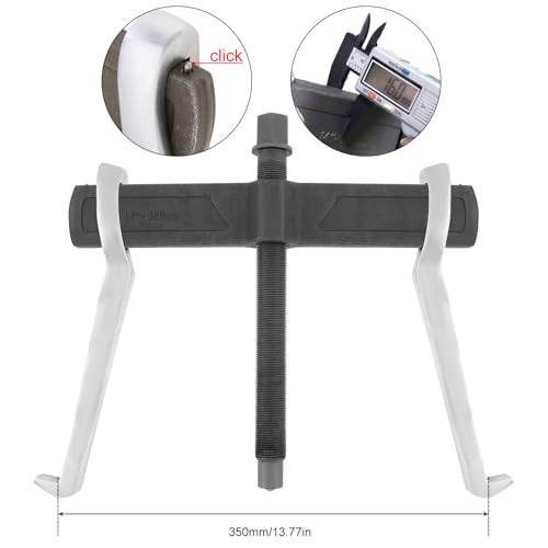 ChgImposs 14 Inch 2-Jaw Gear Puller, Adjustable CR-V Bearing Puller Gears, Removal Tool for External Internal Pulling, Puller Tool Separate Lifting Device - size: 14 INCH