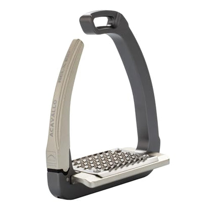 Acavallo Rel-X 180 Stirrups - color: Titanium