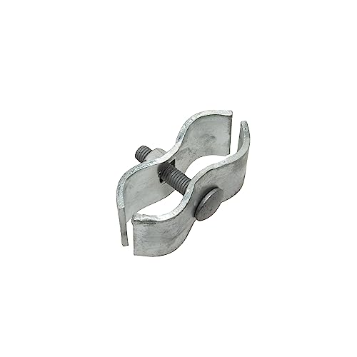 10 Set Chain Link Fence Panel Clamps 1-3/8" Dog Kennel Panel Clamp for Round Pipe Panel Frame