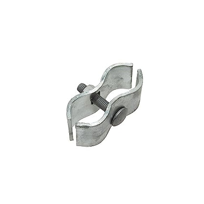 10 Set Chain Link Fence Panel Clamps 1-3/8" Dog Kennel Panel Clamp for Round Pipe Panel Frame