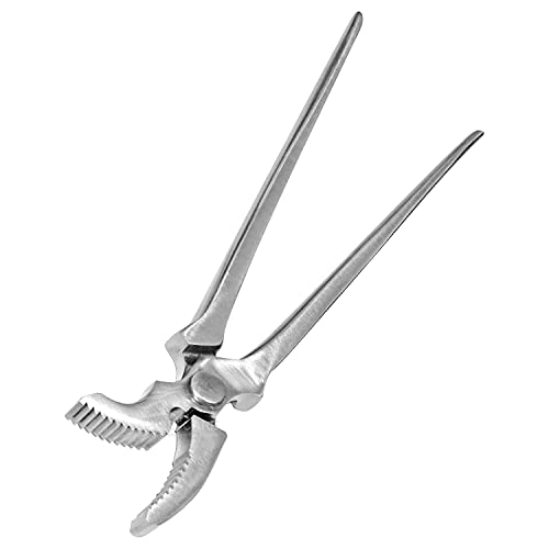 Equine Care Hoof Clincher 12 Inch Curved Jaw Horse Farrier Tools - style: Curved Jaw