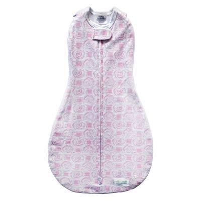Woombie Grow with Me Baby Swaddle, Convertible Swaddle Fits Babies 0-9 Months, Expands to Wearable Blanket for Babies up to 18 Months, Mod Roses - color: Roses, style: Grow With Me