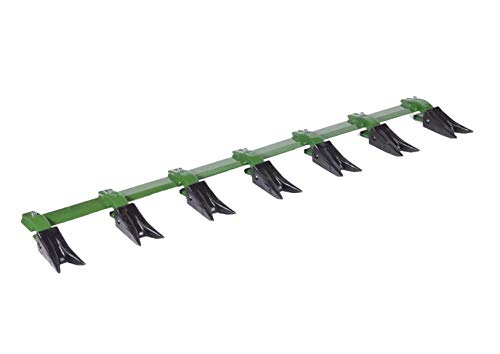 Bucket Tooth Bar for Sub-Compact Tractor - Green 57 Inch, Fits Bucket Cutting Edges Sized 1/2" or Less with No Drilling Required | Heavy Duty Design by Heavy Hitch | Made in USA - color: Green, size: 57"