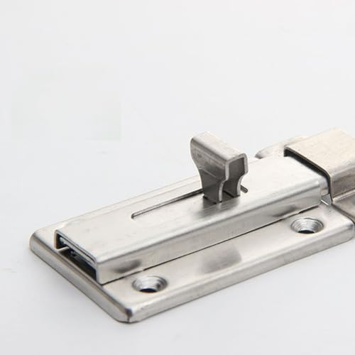 Slide Latch Lock, 3 Pcs 3 inches Sliding Door Bolts Lock,Gate Sliding Latch Lock
