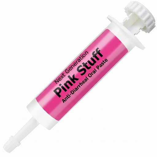 Next Generation The Pink Stuff Paste for Dogs Horses Cows, Anti Diarrhea Digestive Support Paste, Oral Syringe Easy Dosing, Kaolin Pectin Formula, Livestock and Pet Use, 80 ml