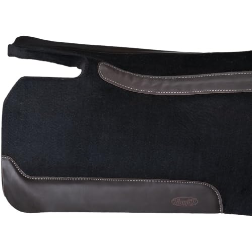 Tough 1 Contour Felt Cutback Saddle Pad Black