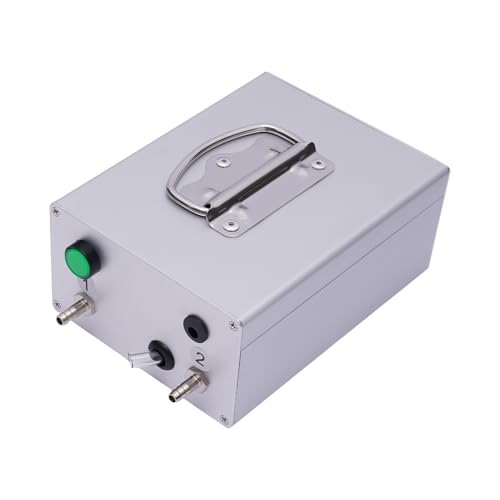 5L Goat Milking Machine, Goat Electric Milking Machine Pulsation Vacuum Electric Milker Portable Livestock Milking Machine with Stainless Steel Milk Bucket and 2 Teat Cups for Goat