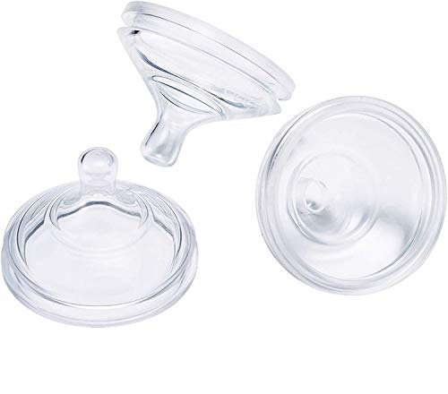 Boon Nursh Silicone Baby Bottle Nipples - Bottle Nipples for Boon Nursh Baby Bottles - Baby Bottle-Feeding Supplies - Fast Flow Baby Bottle Nipples - 3 Count - size: 3 Count (Pack of 1)
