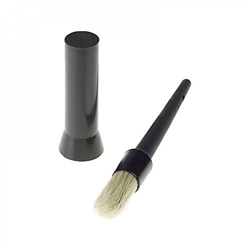 HORZE Hoof Oil Brush for Horses with Cap - Black - One Size