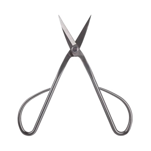 BambooMN 8" Silver Bonsai Trimming Shear - 1 Unit - color: 8" Silver Trimming Shear, size: 1