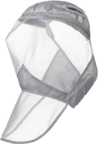 Harrison Howard CareMaster Horse Fly Mask Large Eye Space Full Face No Ears Moonlight Silver Large Full Size - color: Moonlight Silver, size: Full (Large)
