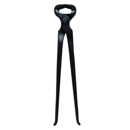 Hoof Nipper 12 Inch–Heavy-Duty Vanadium Steel Farrier Tool–Black Forged Track Veterinary Hoof Trimmer for Horses,Goats & Livestock–Precision Sharp Jaws for Clean Cuts–Professional Farrier Supplies